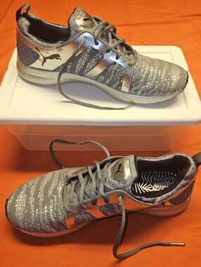 PUMA BioWeb Elite Glow Reflection Sport Lifestyle Trainer Womens sz10 #188688-02